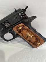 COLT O1911C-38 38 SUPER CUSTOM HAND ENGRAVED - 4 of 7