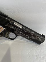 COLT O5873A1 NATIONAL MATCH GOLD CUP - 38 SUPER CUSTOM HAND ENGRAVED NEW IN BOX - 6 of 8