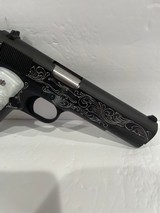 COLT O1911C GOVERNMENT 45ACP CUSTOM HAND ENGRAVED - NEW IN BOX - 6 of 7