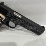 COLT O1911C GOVERNMENT 45 ACP CUSTOM HAND ENGRAVED NEW IN BOX - 6 of 7