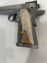 COLT O5073XE GOLD CUP TROPHY 38 SUPER - CUSTOM HAND ENGRAVED - NEW IN BOX - 8 of 9