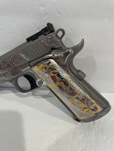 COLT O5073XE GOLD CUP TROPHY 38 SUPER CUSTOM HAND ENGRAVED & POLISHED - NEW IN BOX - 4 of 8