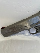 COLT O5073GCL GOLD CUP LITE 38 SUPER CUSTOM HAND ENGRAVED - 3 of 8