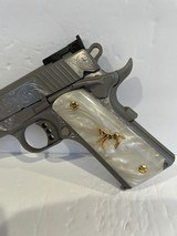 COLT O5073GCL GOLD CUP LITE 38 SUPER CUSTOM HAND ENGRAVED - 4 of 8