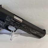 COLT O1911C GOVERNMENT 45 ACP CUSTOM HAND ENGRAVED NEW IN BOX - 3 of 7