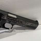 COLT O1911C CLASSIC SERIES 38 SUPER CUSTOM HAND ENGRAVED - 6 of 7