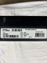 WALTHER STAINLESS STEEL PPK 380 NEW IN BOX - 5 of 5
