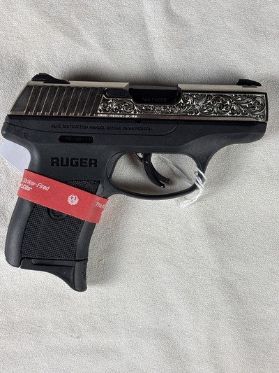 RUGER LC9S-EN ENGRAVED 9MM TALO - NEW IN BOX - Image 3 of 6
