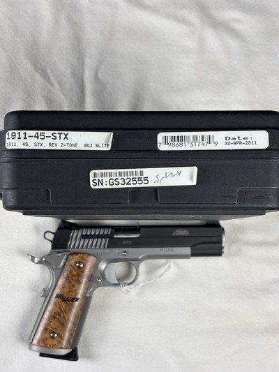 SIG SAUER 1911-45-STX CUSTOM SHOP - NEW IN BOX - Image 6 of 6