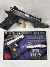 RUGER SR1911CMD-ANM 1 OF 100 TALO 45 COMMANDER W/KNIFE - Image 8 of 8