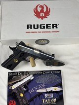 RUGER SR1911CMD-ANM 1 OF 100 TALO 45 COMMANDER W/KNIFE - Image 6 of 8