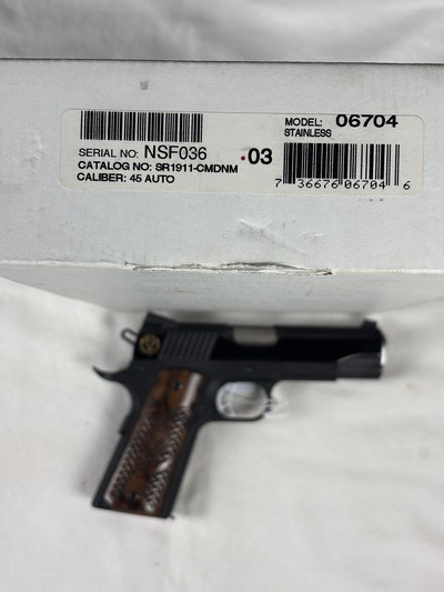 RUGER SR1911CMD TALO ONE OF 500 NAVY SEAL FOUNDATION - NEW IN BOX - Image 8 of 8