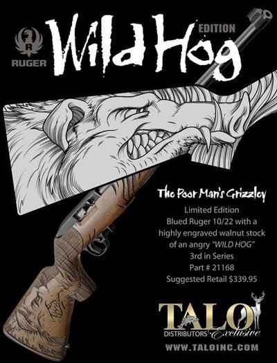 RUGER 10/22 TALO WILD HOG - NEW IN BOX - Image 1 of 2