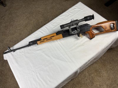 ROMANIAN PSL-54C RIFLE - 7.62X54 - EXCELLENT CONDITION - Image 2 of 10