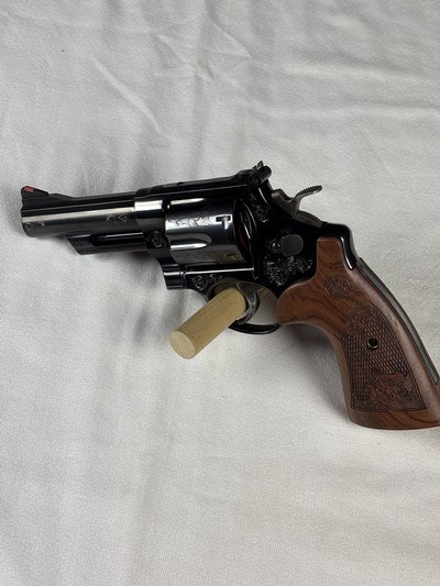 SMITH & WESSON MODEL 29 ENGRAVED WITH CASE - 44 MAGNUM - NEW IN BOX - Image 1 of 14