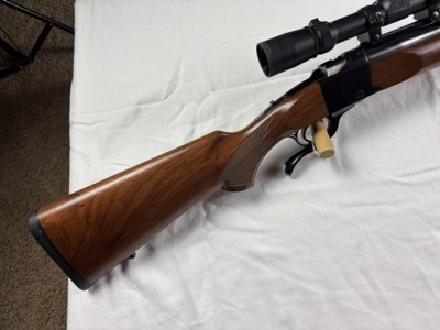 RUGER NO. 1 - 7MM REM MAGWITH LEUPOLD VX3 SCOPE EXCELLENT CONDITION - Image 6 of 8
