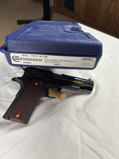 COLT 1911 HERITAGE DHM - 38 SUPER - NEW IN BOX - Image 8 of 9