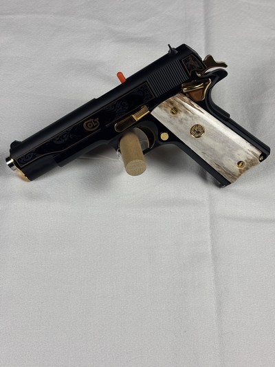 COLT O1911C-38-ECB EL COMPADRE - 38 SUPER NEW IN BOX - Image 2 of 8
