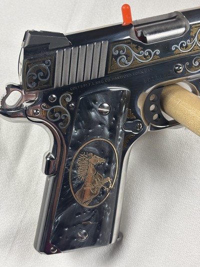 COLT O1073CCS-EPII EL POTRORAMPANTE II - ONE OF 501 - 38 SUPER - Image 3 of 10