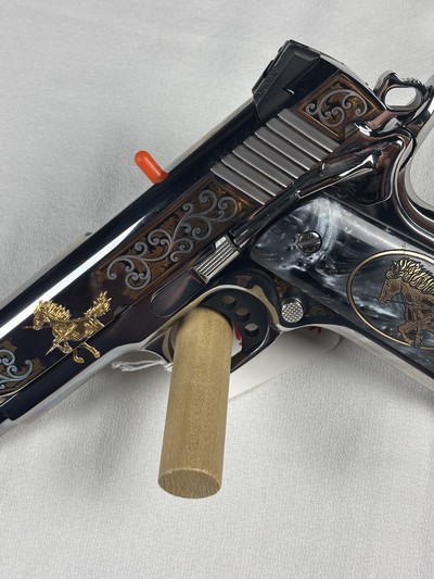 COLT O1073CCS-EPII EL POTRORAMPANTE II - ONE OF 501 - 38 SUPER - Image 7 of 10