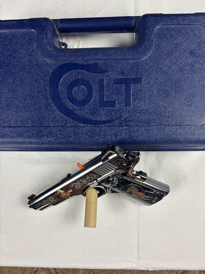 COLT O1073CCS-EPII EL POTRORAMPANTE II - ONE OF 501 - 38 SUPER - Image 9 of 10