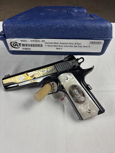 COLT O1973CCS-EPI 38 SUPER - EL POTRO RAMPANTE SERIES - Image 8 of 8