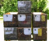7 Winchester Model 1912 Wood Shipping Crates, Circa 1918 - 3 of 10