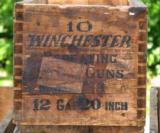 7 Winchester Model 1912 Wood Shipping Crates, Circa 1918 - 2 of 10
