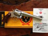 *** RARE *** RUGER REDHAWK .41 MAGNUM AS NEW IN BOX W/PAPERS - 1 of 1