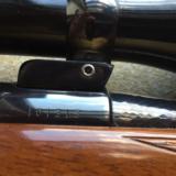 STEYR MODEL L 6MM REM. CARBINE , FULL STOCK WITH DOUBLE SET TRIGGERS- 6 of 8