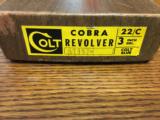 COLT COBRA 3” 22LR NEW / OLD STOCK (EXTREMLY RATE) - 3 of 3