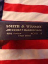 Smith & Wesson model 15 , 4" Pinned Barrel As New ! - 2 of 5