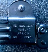 ACTION ARMS UZI 45 ACP AS NEW IN CASE - 4 of 7