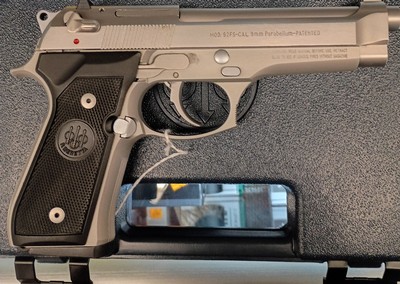 BERETTA MODEL 92 FS INOX GHOST AS NEW - Image 2 of 2