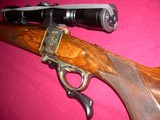 Clayton Nelson custom William Christian Firearms Ltd minature falling block in 22 hornet - 1 of 11