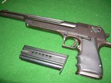 Desert Eagle 357 magnum with 10" barrel polygonal rifling and integral scope bases extra magazine, box and papers - 3 of 7