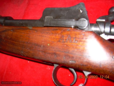 US 1917 pressure test rifle, US military flaming bomb proofed - Image 3 of 15