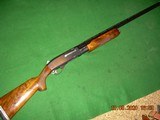 Remington TC trap shotgun- beautiful wood and Morgan adjustable trap pad - 1 of 9