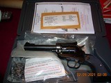 Ruger convertible 22 and 22 magnum cylinders 4 5/8 blue and new in box with all. - 2 of 5