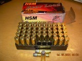 45 Colt
box of 325gr +P "bear loads" by HSM
and box of 255 gr swc (100 rounds total) - 1 of 5