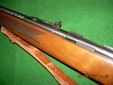 Marlin 783 caliber 22 magnum, tube feed bolt action, original condition, Marlin leather sling too. - 8 of 8