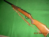 Marlin 783 caliber 22 magnum, tube feed bolt action, original condition, Marlin leather sling too. - 5 of 8