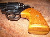 Colt Detective Special 2" in ? .38 Special! Blue and wraparound walnut grips - 9 of 12