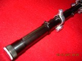 JW Fecker 4x vintage riflescope w/Unertl mounts and aluminum screw in lens caps - 4 of 4