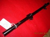 J Unertl target scope w/Unertl mounts 4x serial# 17035- really nice original condition - 1 of 5