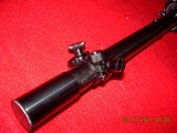 J Unertl target scope w/Unertl mounts 4x serial# 17035- really nice original condition - 3 of 5