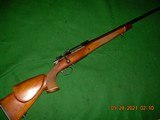 Mauser 98 Left hand target/varmint stock in cal 22/250 - 1 of 9