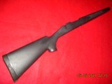 Remington 700 BDL Magnum short action factory synthetic stock with the sticky gel pad- used as is - 3 of 6