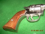 H & R model 950 nickel Forty Niner Miner 9 shot da/sa western 5 1/2" walnut grips- nice! - 7 of 7