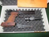 Hammerli 208S w/optics and extra magazine- original box and papers- test target - 1 of 8